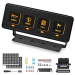 4 Gang Wireless Switch Panel, 12V 60A Auxiliary Car Swtich Universal C.... Fixed Price $81.88.