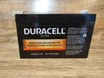 Duracell Ultra DURA6-7.2F 6V 7.2AH Agm Sealed Lead Acid Battery Lot Of Ten. Fixed Price $140.00.