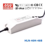 New Mean Well HLN-40H-48B Power Supply 40W 48V IP64, Dimmable HLN40H48B. Fixed Price $35.00.