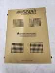 Avatar Instruments A3P-48-60 Power Process Controller 480 Amp 4-20 Ma. Fixed Price $400.00.