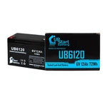 Tripp-lite Replacement Battery UB6120 6V 12AH Sealed Lead Acid Sla Agm. Fixed Price $25.99.