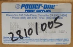 Power-one MAP130 1005C Dc Supply Input 230 Vac Output 120-130 Watt. Fixed Price $110.00.